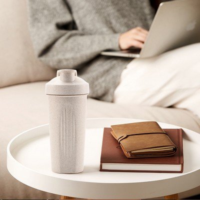 Wheat Straw Sports Shaker Bottle