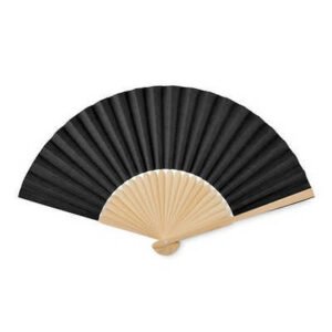 Bamboo hand fan with Paper Fabric