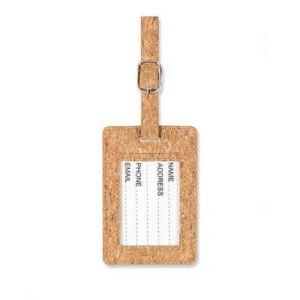 Coco Cork Luggage tag