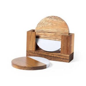 wood-marble-elegant-coaster-set